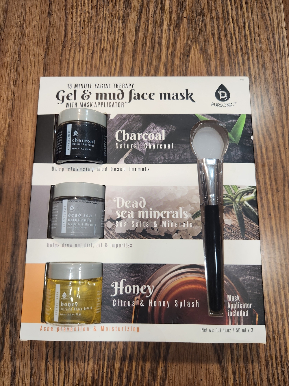 Gel & Mud Face Mask Kit